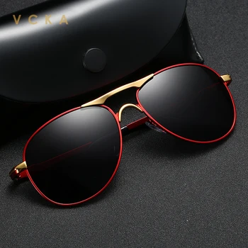 VCKA 2020 Aluminija, magnezija sončna očala Modni Moški Polarizirana Očala blagovne Znamke Pilot Očala lentes de sol Vožnje Očala Oculos