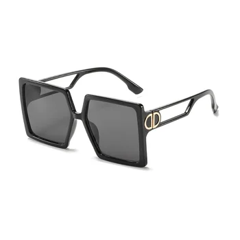 Vintage Kvadratnih sončna očala Ženska 2020 blagovne Znamke Oblikovalec Prevelik sončna Očala Ženske Retro Odtenki Lentes De Sol Mujer UV400