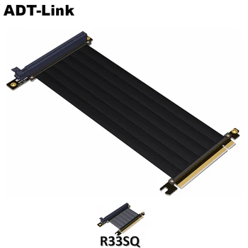 Visoke Hitrosti do 128G/sbt PCI Express 3.0 16X Prožni Kabel Podaljšek Adapter Riser Card PC Grafične Kartice Spojnik vertikalni GPU Kabel PCIe Riser