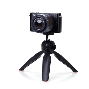 Yunteng 228 Mini Stojalo Triped + Držalo za Telefon Posnetek Namizje Self-Stojalo za Mini Kamero/Mobilni telefon