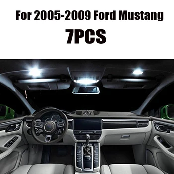 Za 1994-2019 Ford Mustang Bel avto dodatki Canbus Napak LED Notranjosti Branje Svetlobe Svetlobni Kit Zemljevid Dome Licence Lučka