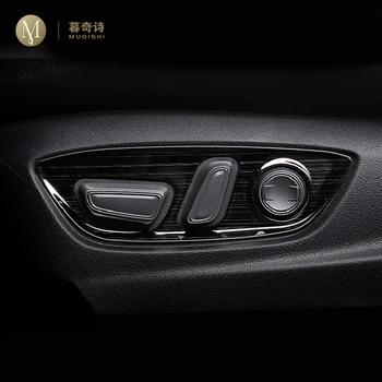 Za Toyota Camry 2018 2019 2020 Avtomobilske notranjosti Glavni voznikovem Sedežu prilagoditev gumb okvir Plošča dekoracijo nalepke Preuredi