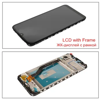Zaslon za Huawei Y7 2019 LCD z Okvirjem na Zaslonu na Dotik Zamenjava za Huawei Y7 Prime 2019 SNEMAJTE-LX1,L21,LX3,L23 LCD-Zaslon