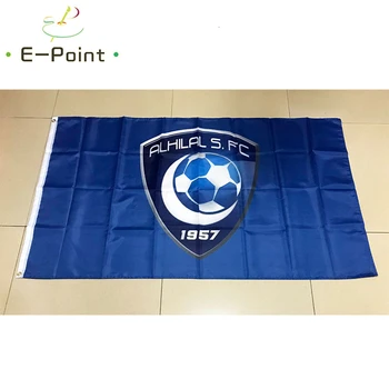 Zastavo Savdska Arabija SPL Al-Hilal Savdska FC 3 m*5 m (90*150 cm) Velikost Božični Okraski za Dom Zastava Banner Darila