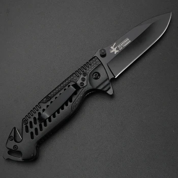 Žep Folding Nož Black Rezilo Majhen Prenosni Zunanji Ribolovno Orodje Nož Za Lov Prenosni Noži